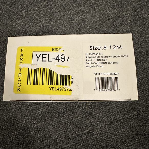 Nicole Miller Stepping Stones Pink Cat Baby Shoes Size 6-12m - Picture 3 of 3